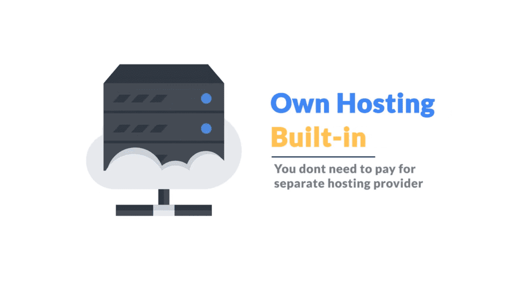 Advantages of Purchasing MakeYourWP - No Separate Hosting Provider