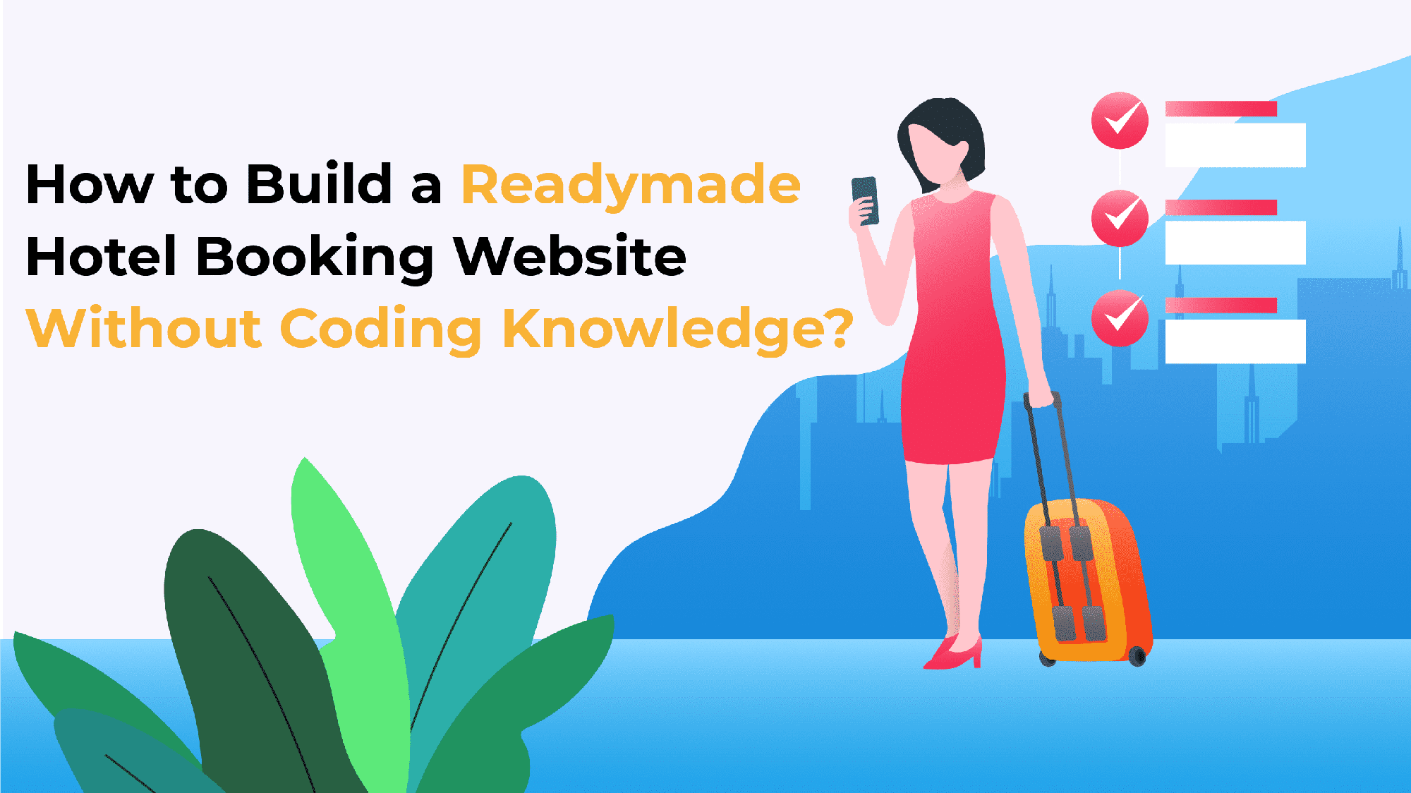Readymade hotel booking website